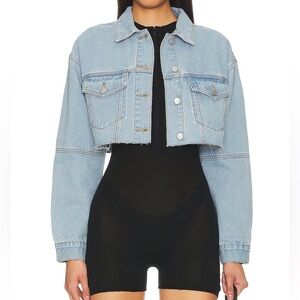 Superdown Blue Denim Jacket
